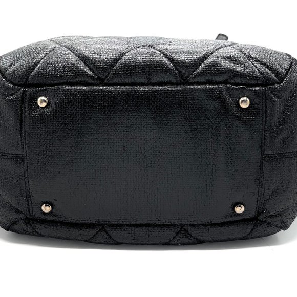 MUST GO!  Vintage Chanel Biarritz Bowler Satchel Tote Bag - Picture 6 of 14